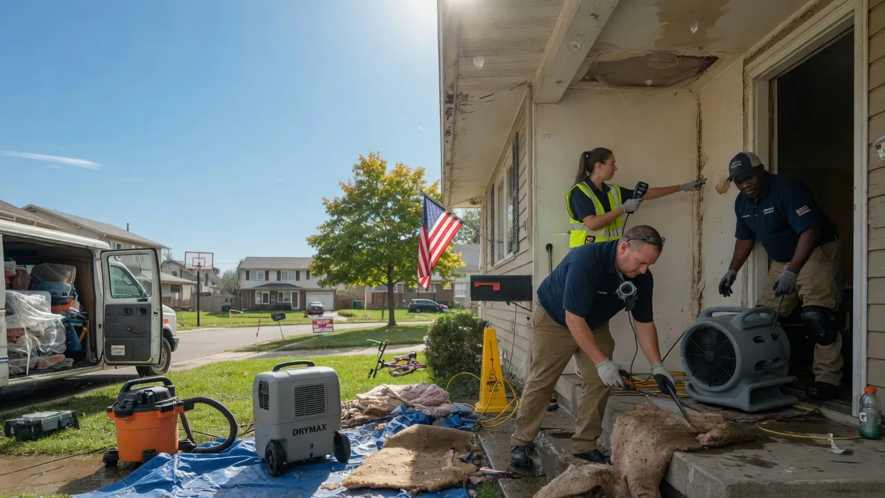 Water Damage Restoration in Midway, PA near me